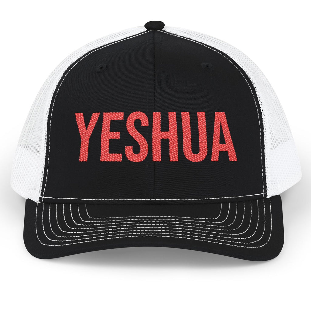 Yeshua Embroidered Trucker Cap — Bold Faith Snapback